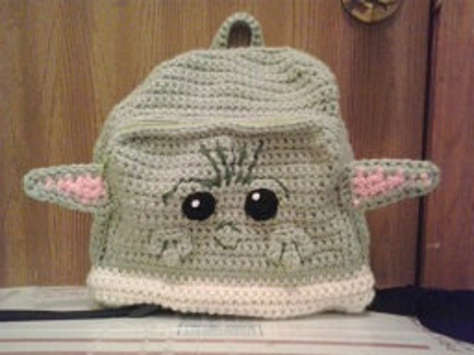 Baby Yoda Youth Backpack Etsy