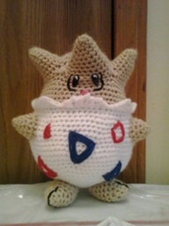 175 Togepi Pokemon Amigurumi Plusch Etsy
