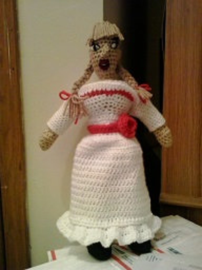 Annabelle Amigurumi Plush Doll | Etsy
