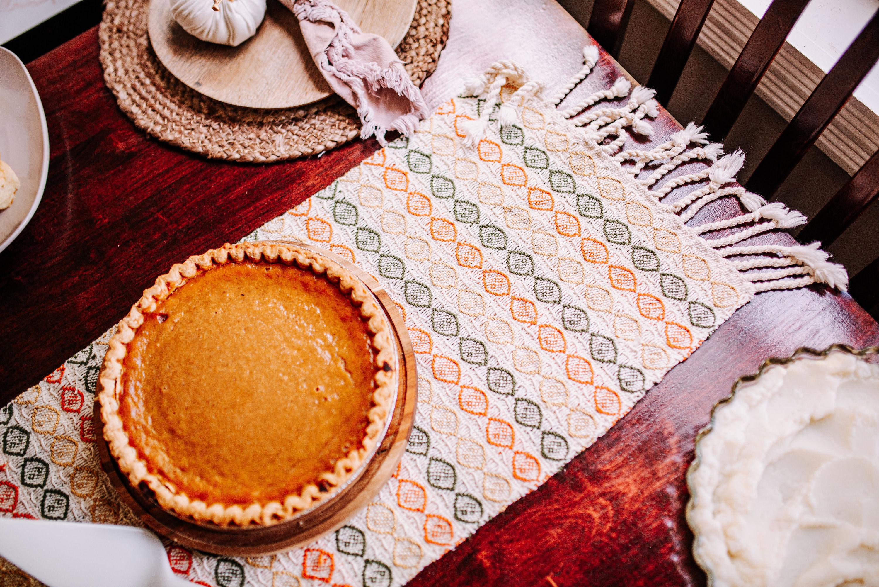 Bohemian Woven Table Runner