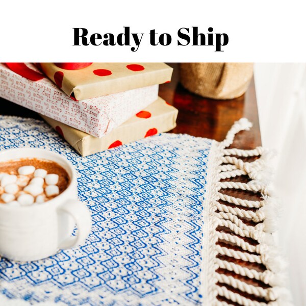 Woven Table Runner Etsy