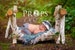 Newborn wooden prop bed - Newborn digital backdrops, Newborn Photography props 