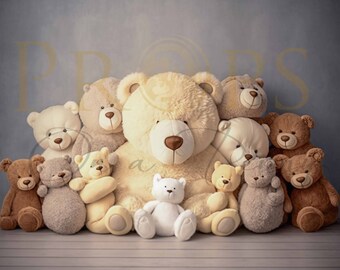Teddy Bear Digital Background