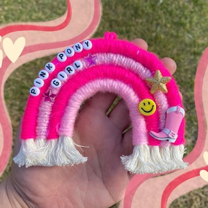 Pink Pony Club Car Charm