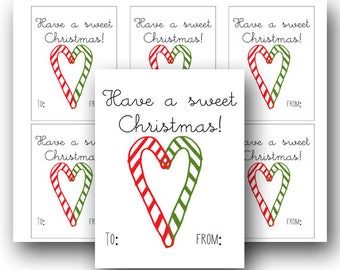 candy cane gift tags etsy candy cane gram template