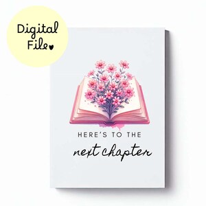 Chapitre suivant Carte de déménagement imprimable Carte d'adieu et bonne chance pour un ami Téléchargement numérique Départ du travail ou de l'école Imprimez votre propre carte de dernière minute