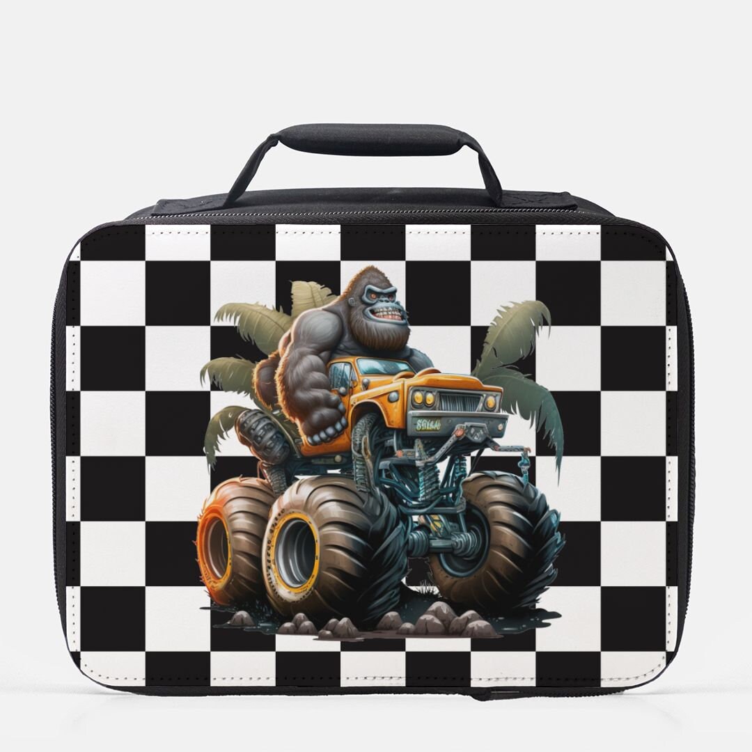 Monster Truck Lunch Box Cool Lunch Box for Boys Fun Etsy