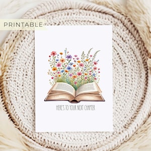 Freund Umzug Karte zum Ausdrucken, nächstes Kapitel