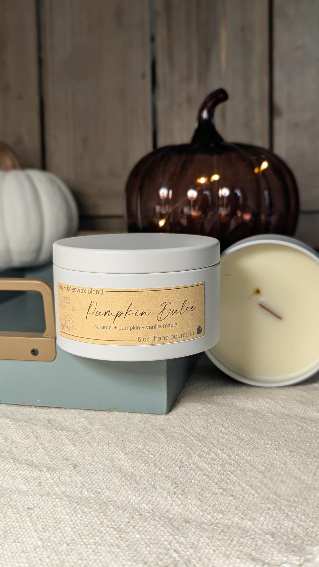 Pumpkin Dulce Glam Signature Candle main image 1