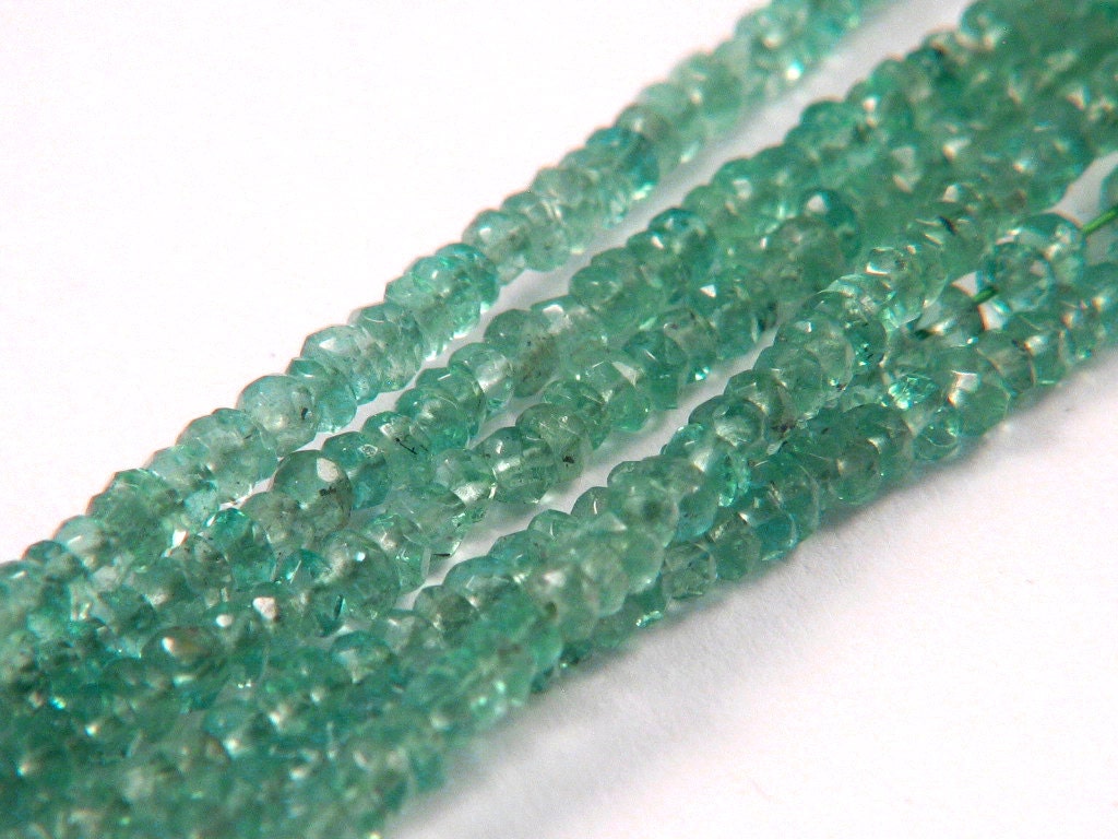 Natural Colombian Emerald Quality Faceted Rondelle Gemstone - Etsy