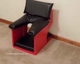 Sex Chair, Rim Seat, Sex Furniture, Face Sitting Chair, Dungeon, Queening C...