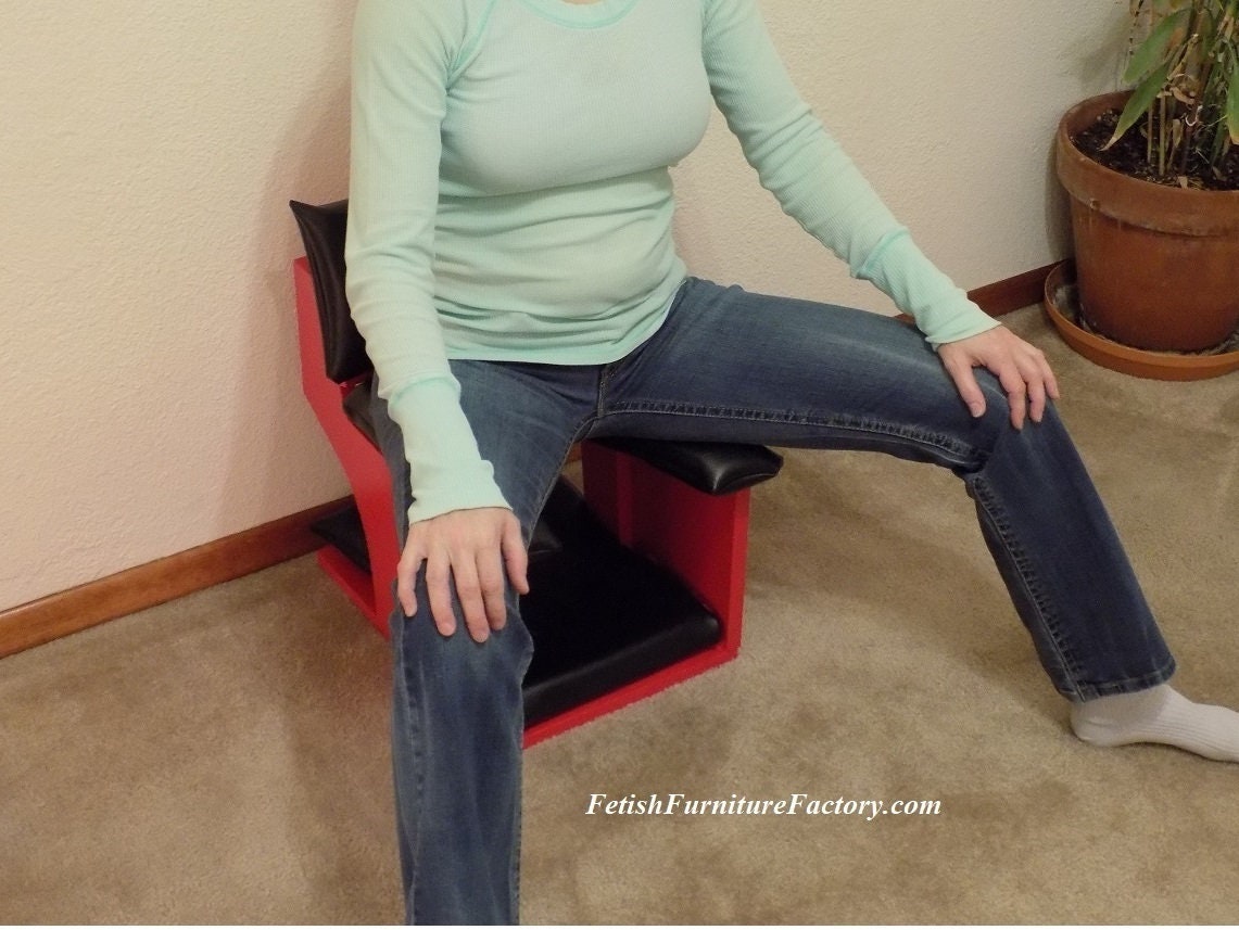 Mature Femdom Oral Pleasure Chair