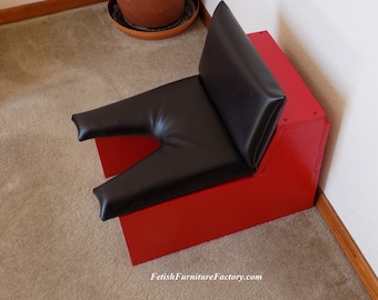 Mature: Oral Sex Chair. Queening Chair, Smother Box. Rim Seat, Facesitting Chair, Dominatrix, BDSM Furniture, Do It Yourself Instructions.