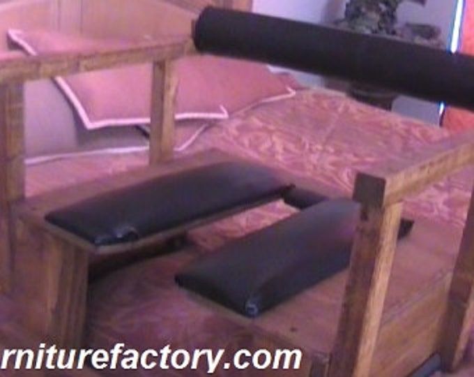 Mature: Queening Chair. Face Sitting Oral Service. Queening Stool. BDSM Furniture. FemDom. Dungeon, Mistress, Do It Yourself Instructions.