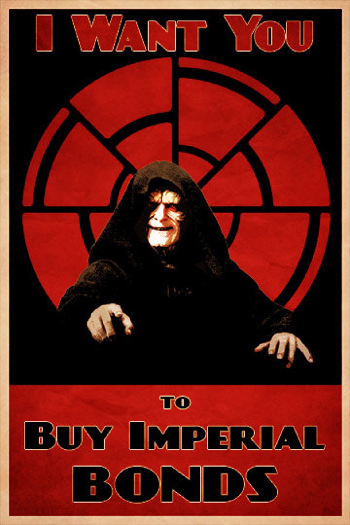 Star Wars Sith Propaganda Poster Print Set 2 Etsy