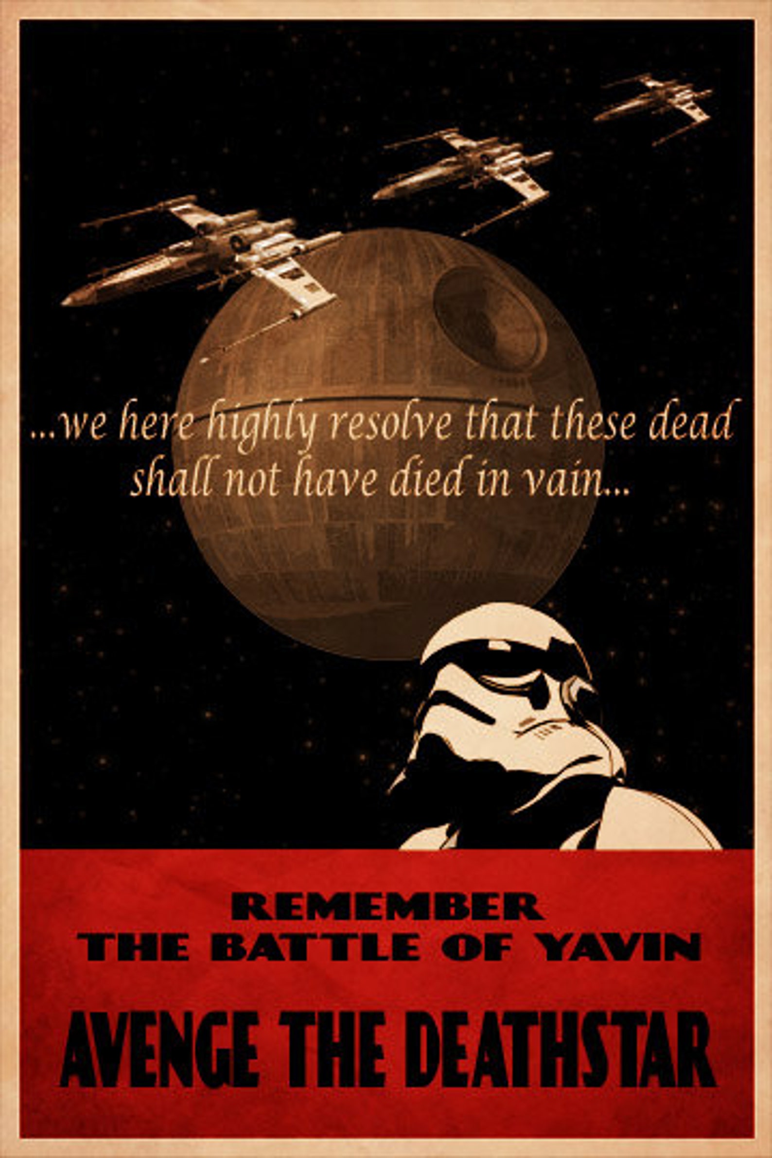 Star Wars Sith Propaganda Poster Print Set 2 Etsy