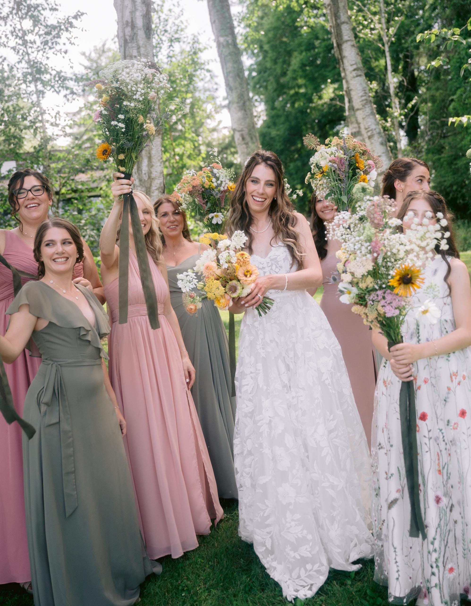 Bridesmaid trouser outfits hot sale