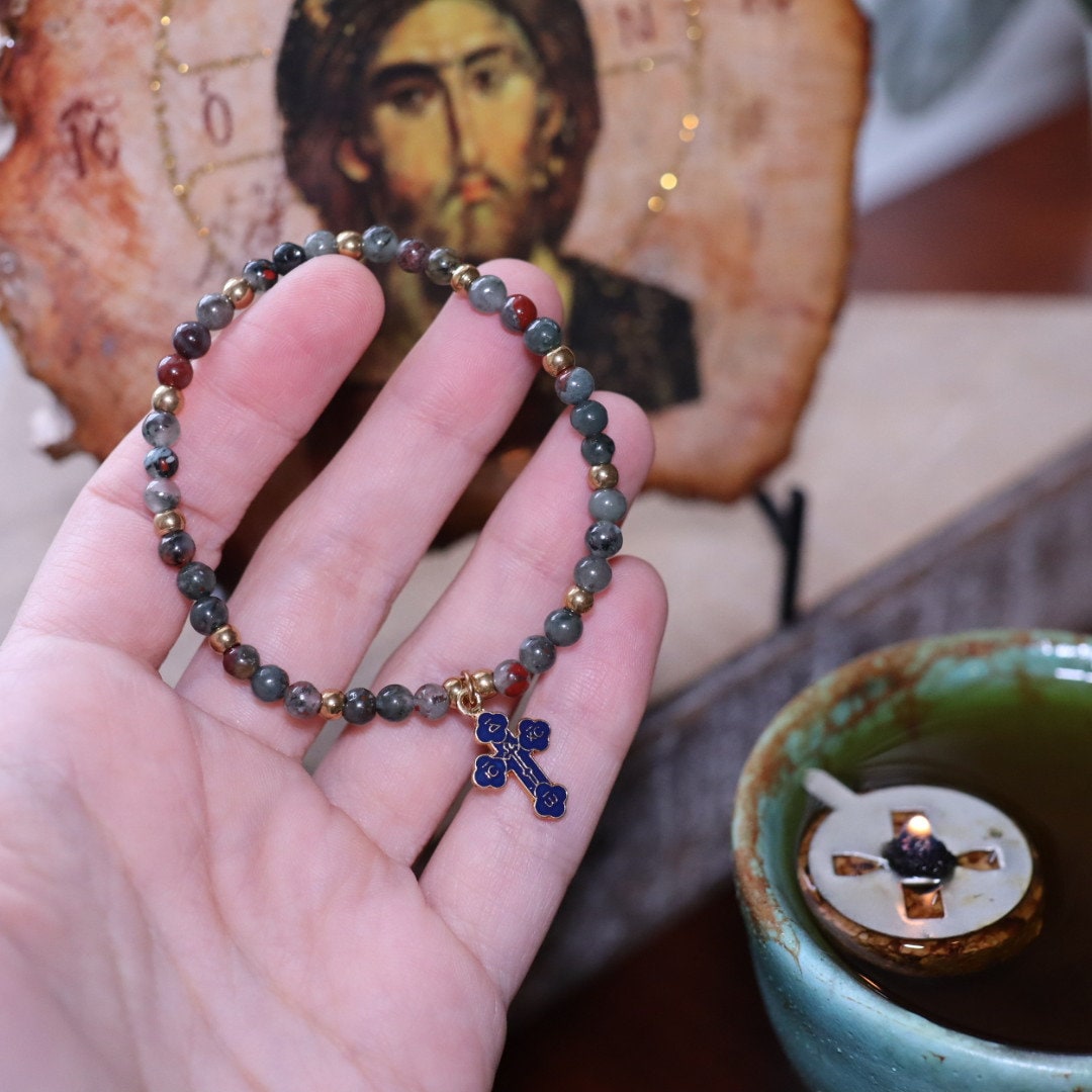 Custom 33 Bead Orthodox Christian Chotki Prayer Bead Bracelets Etsy
