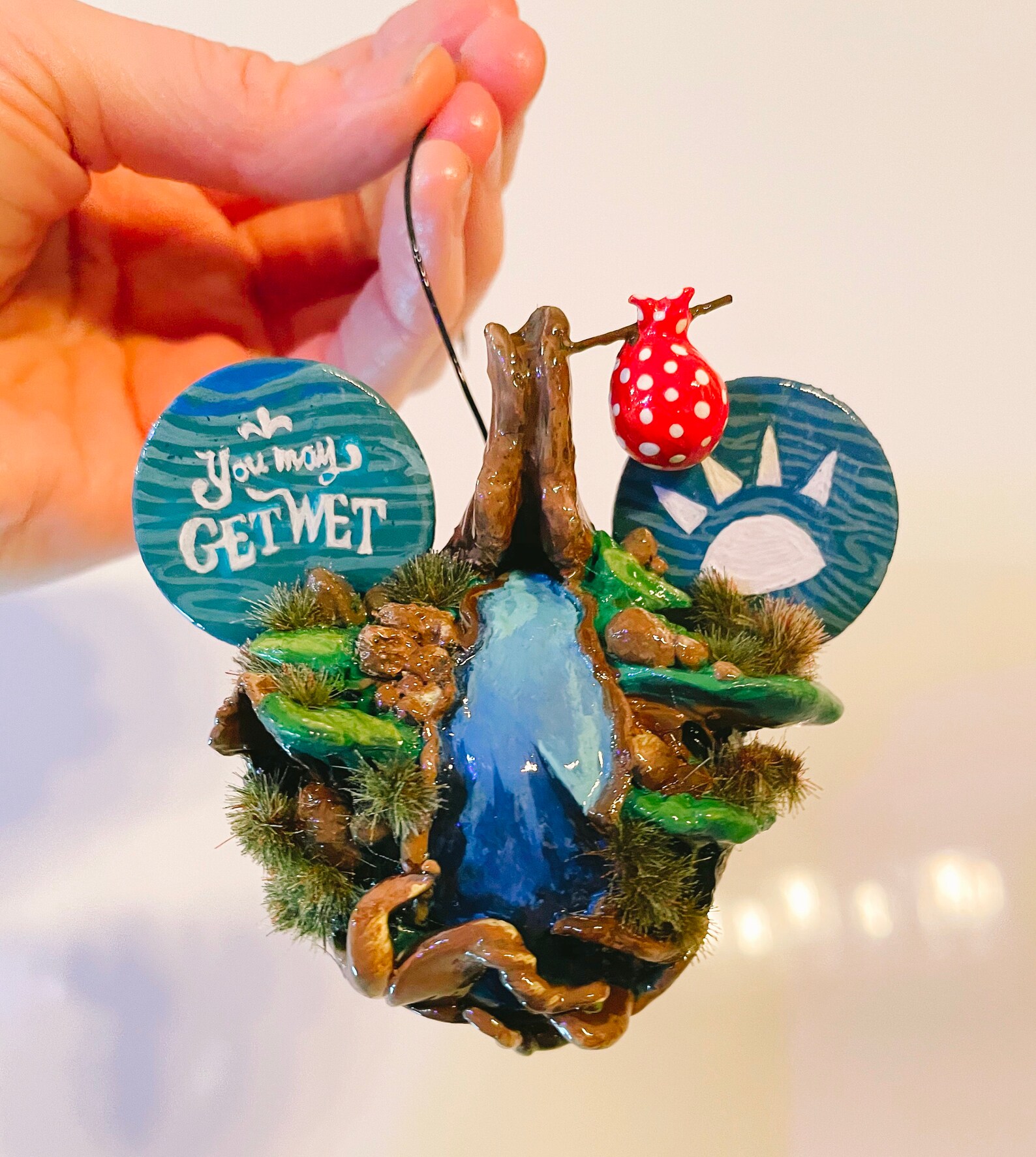 Splash Mountain Ornament Disney tray decor Song of the Etsy