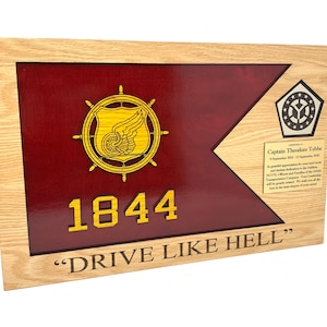 Transportation Company Replica Guidon Plaque