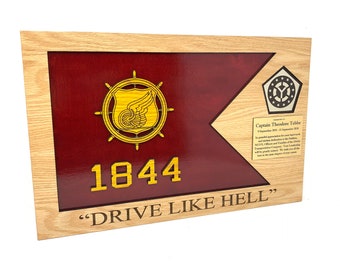 Transportation Company Replica Guidon Plaque