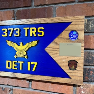 Air Force Guidon Replica Plaque