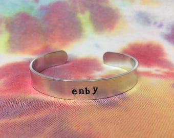 Enby Bracelet - Nonbinary Bracelet - Enby Jewelry - Nonbinary Jewelry - Nonbinary Pride - Enby Pride Jewelry - Enby Pride Bracelet