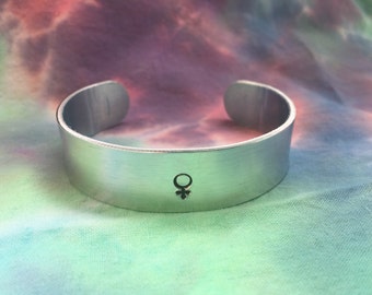 Female Symbol 5/8ths Inch Bracelet - Feminist Bracelet - Feminist Jewelry - International Women's Day - Women's March - Resist Bracelet