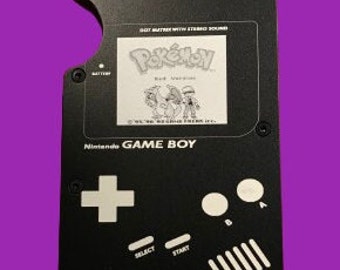 Gameboy RFID Wallet Laser Engraved Metal Wallet Game Boy