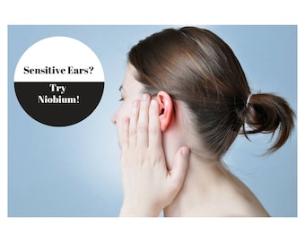 Try Niobium Ear Wires For Sensitive Ears Hypoallergenic Earrings Nickel Free, Low as 1.10 pr (for Qty purch) Visit Fire Monkey Findings Shop