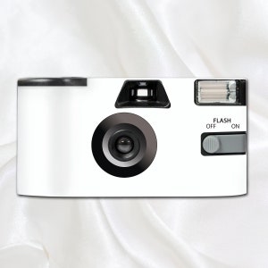 Classic White Disposable Camera for Weddings & Parties