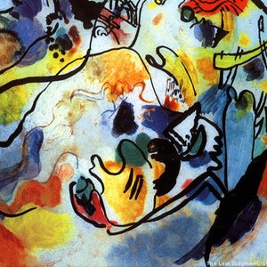 Wassily Kandinsky、DAS JUNGSTE GERICHT Wassily Kandinsky | Das Jüngste Gericht | MutualArt