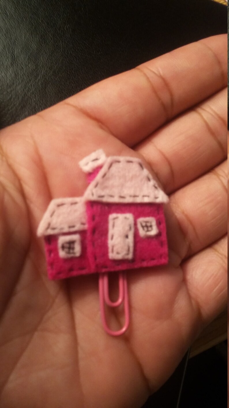 Lil House Paperclips Etsy