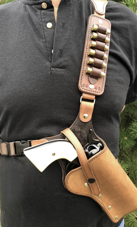 CHEST Holster RUGER SUPER BLACKHAWK 101/2" Barrel w Scope Right Hand