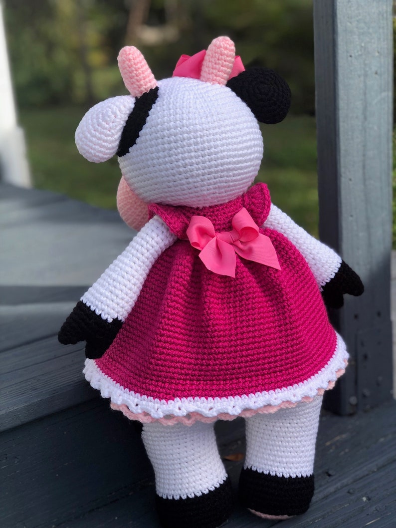 PATTERN Lilia the Little Cow PATTERN Crochet Cow Available just English/Spanish image 6