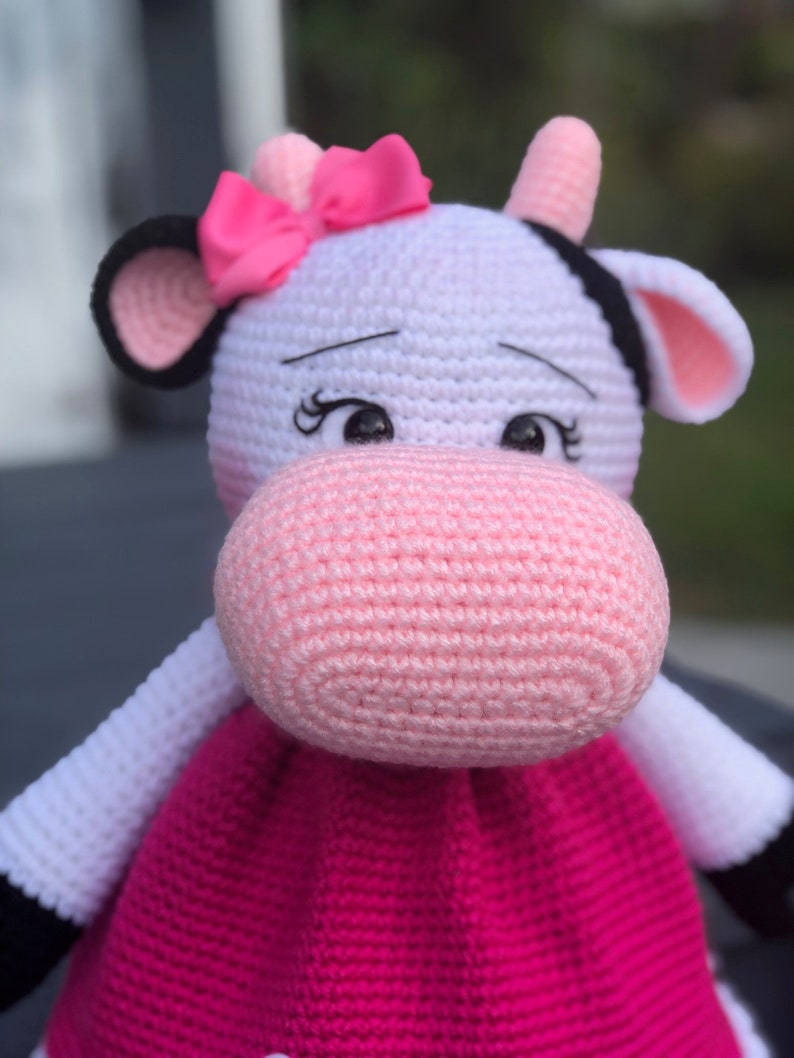 PATTERN Lilia the Little Cow PATTERN Crochet Cow Available just English/Spanish image 5