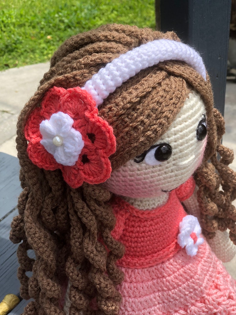 PATTERN Crochet Sarahi Doll PATTERN Crochet Doll Pattern Etsy