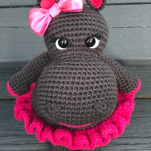 PATTERN Hippo Twins PATTERN Available just English/Spanish Crochet Hippo image 7