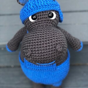 PATTERN Hippo Twins PATTERN Available just English/Spanish Crochet Hippo image 8