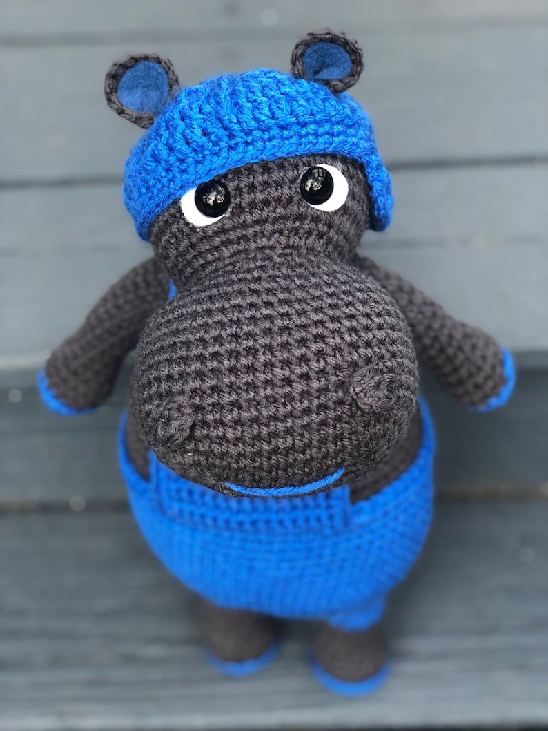 PATTERN Hippo Twins PATTERN Available just English/Spanish Crochet Hippo image 8