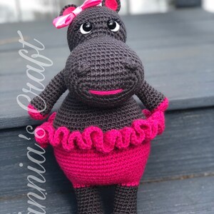 PATTERN Hippo Twins PATTERN Available just English/Spanish Crochet Hippo image 3