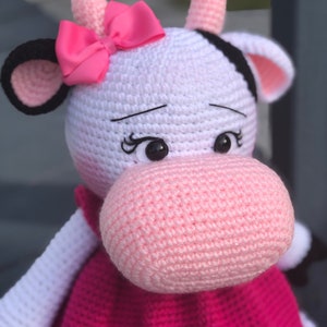 PATTERN Lilia the Little Cow PATTERN Crochet Cow Available just English/Spanish image 3