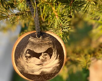 ultrasound picture ornament