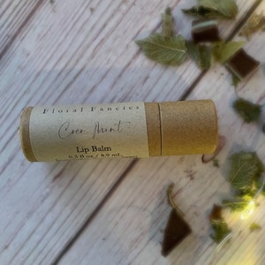 Lip Balm | Low Waste Biodegradable | Chap Stick | Plastic Free | Coconut Oil Free | Eco Friendly