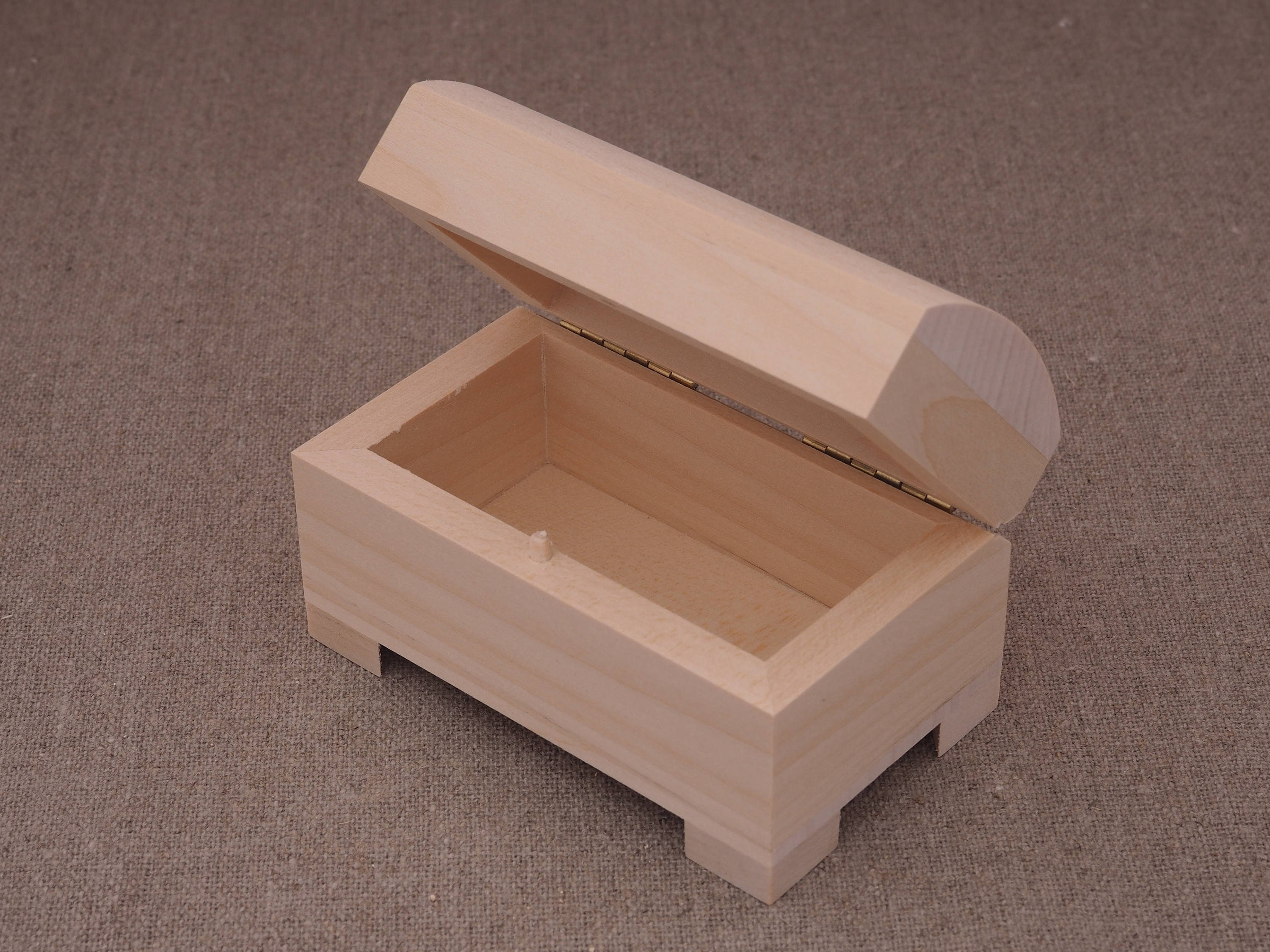 Unfinished Wood Box Small Wooden Box Jewelry Box Treasure Box Etsy Canada