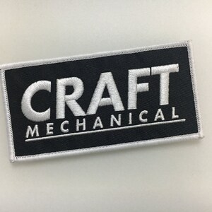 100 Patches for jackets, custom embroidered badges, iron on letter patches