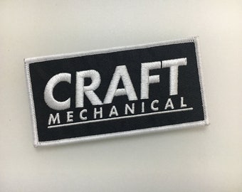 100 Patches for jackets, custom embroidered badges, iron on letter patches