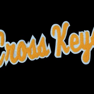 Custom Patch, Patch No Minimum, Sew on Patch, Custom Varsity Patch ...