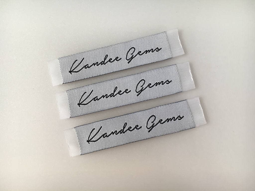 300 Custom Hat Labels Woven Custom Labels Woven Labels Etsy