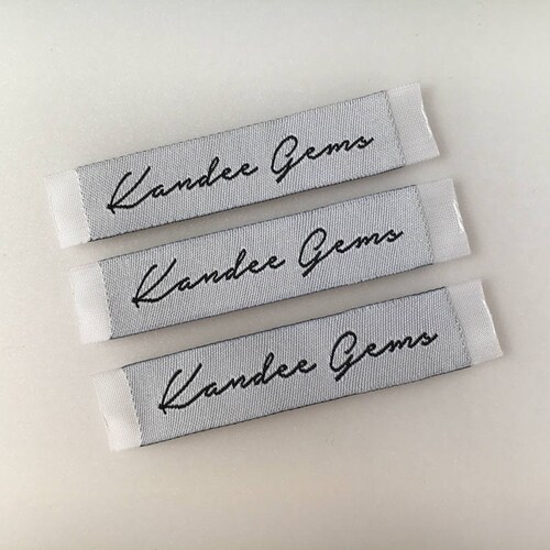 1000 Custom fold over fabric labels, tag logo, shirt labels, woven label, label custom fabric, fabric label shops folded, private label, shirt tag